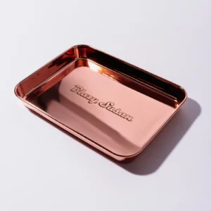 Stainless Steel Rolling Tray gold