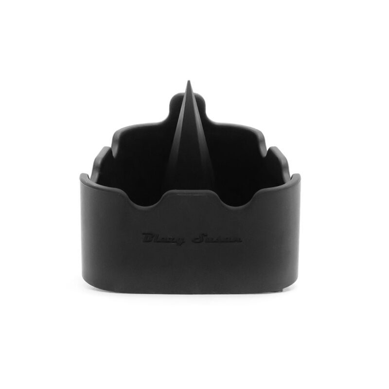 black silicone ashtray