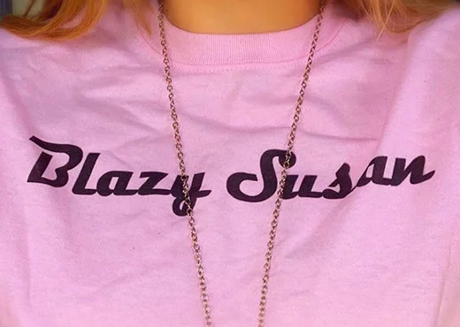 blazy pink shirt