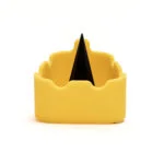 yellow silicone ashtray