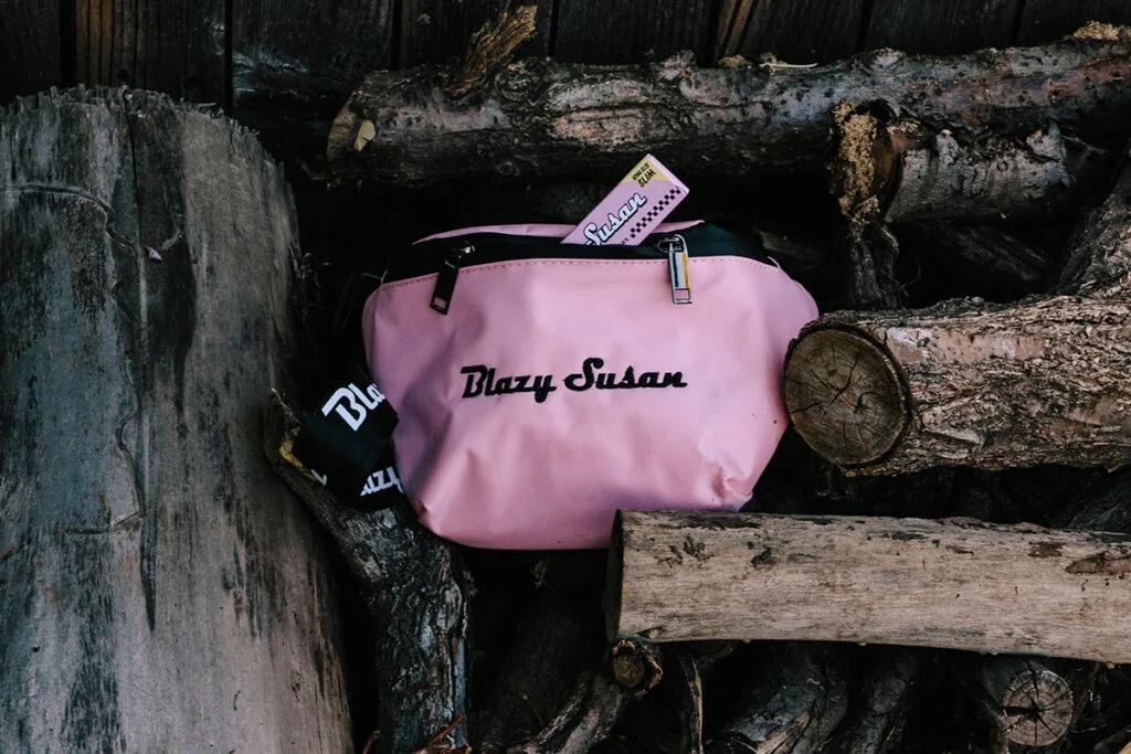 Blazy Susan Black Cross Body Bag – Pirate Girl Smoke Boutique