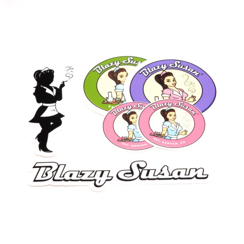 blazy susan stickers