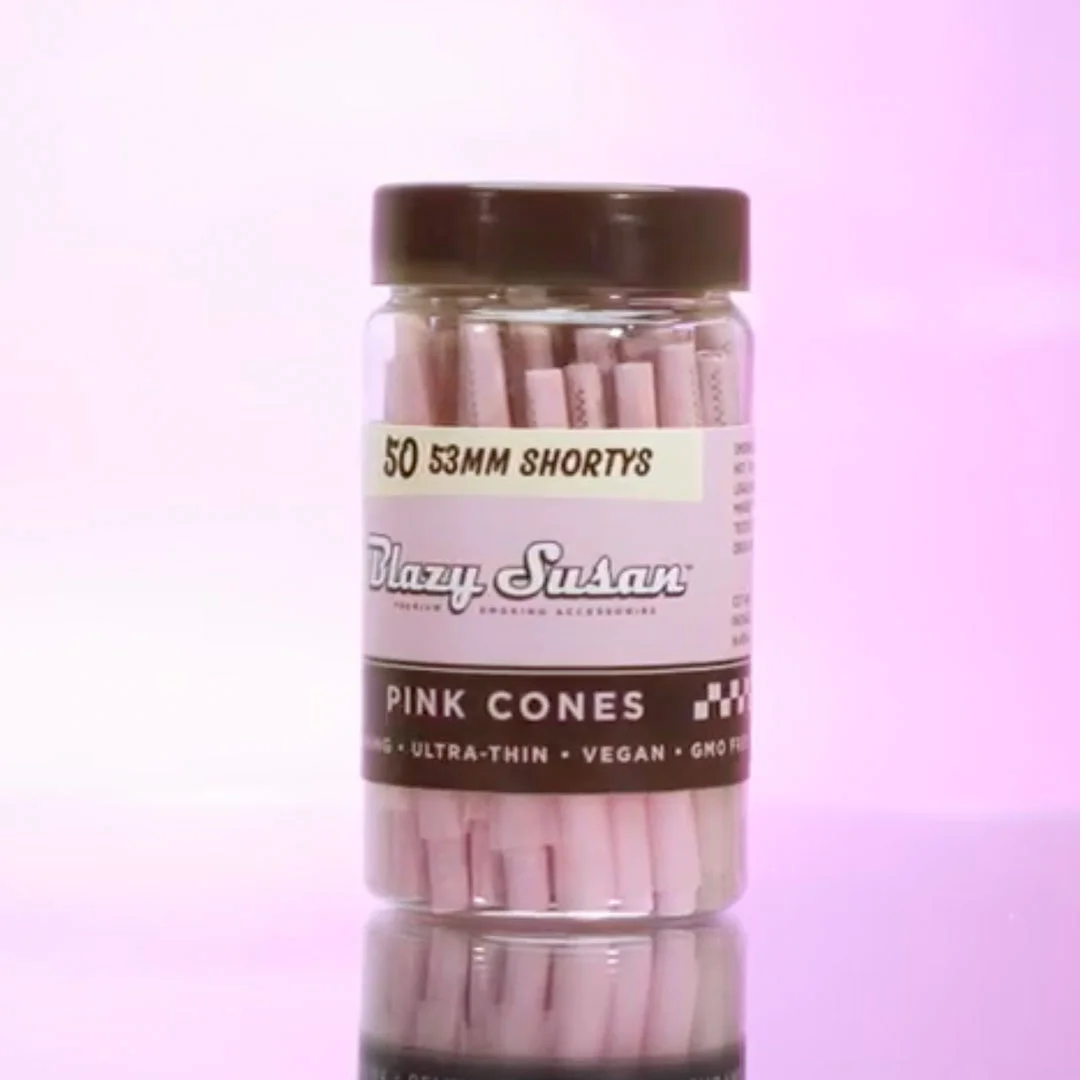 Shorty Pink Pre Rolled Cones – 50 Count 