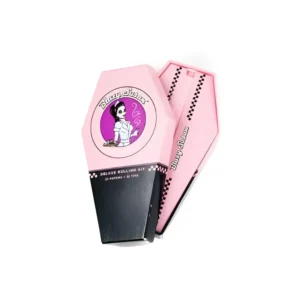 Pink Rolling Paper Coffin Kit