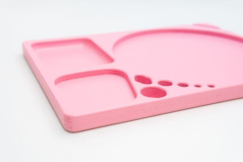 Pink Dab Tray