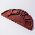 Cherry Half Moon Rolling Tray