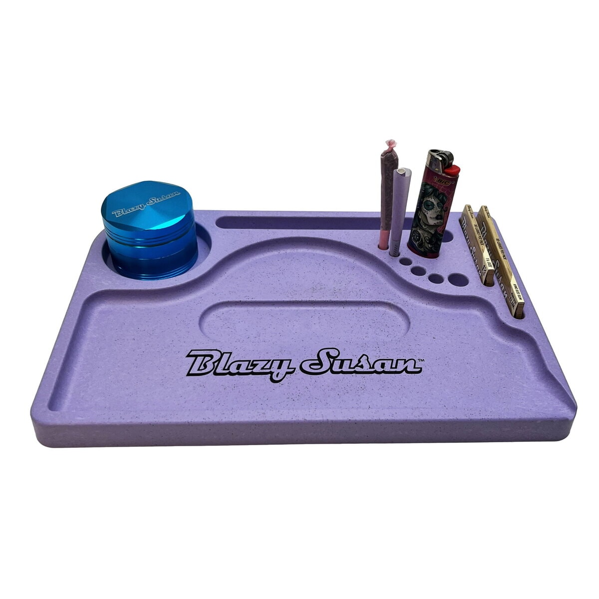Purple Hemp Plastic Rolling Tray Blazy Susan Denver, CO
