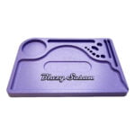Purple Hemp Plastic Rolling Tray
