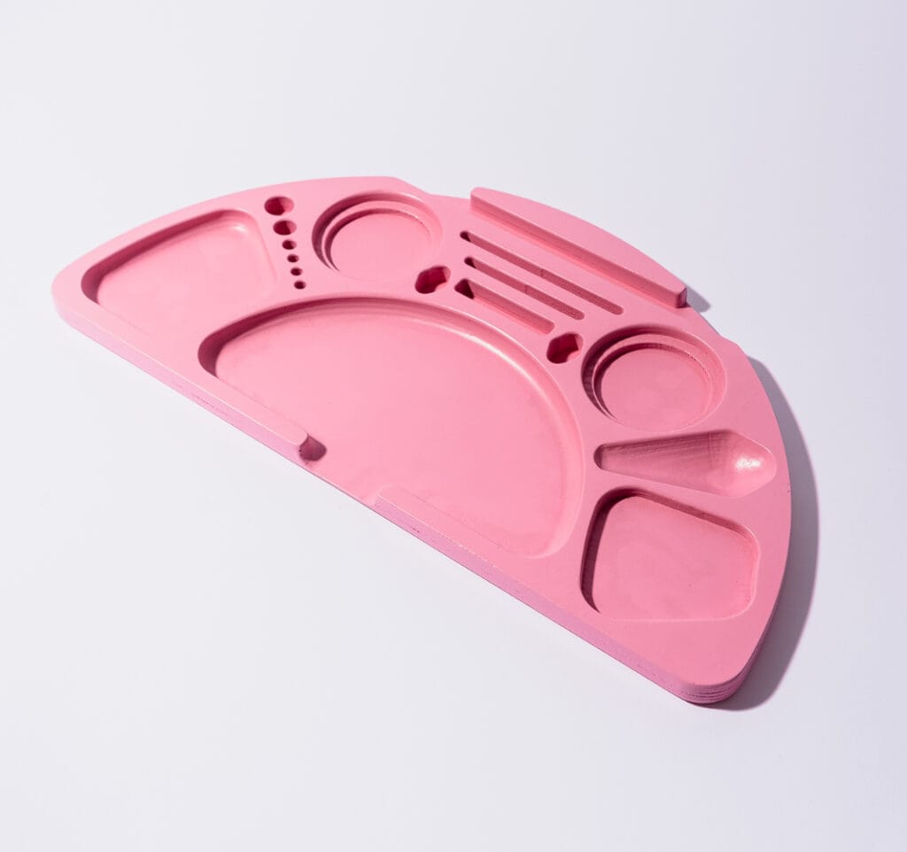 Pink Half Moon Rolling Tray Blazy Susan Denver, CO Premium