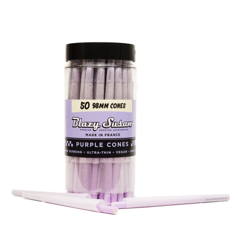 Purple Pre Rolled Cones - 50 Count