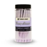 Purple Pre Rolled Cones Jar - 98mm - 50 count
