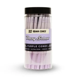 Purple Pre Rolled Cones | 98mm | 50 Count