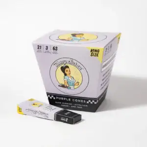 Purple Pre Rolled Cones | Full Box