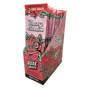 Full box of rose wraps, opened