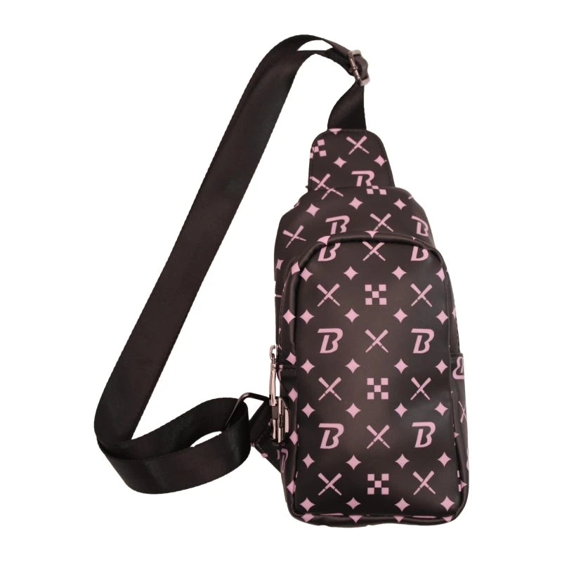 black cross-body bag front view