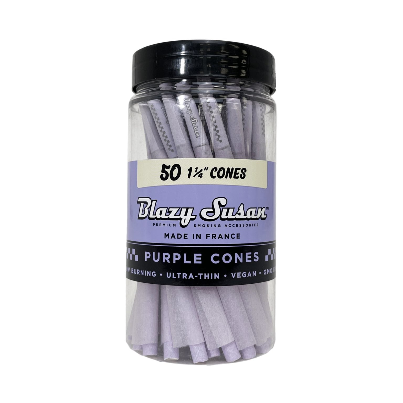 Purple Pre Rolled Cones | 1-1/4