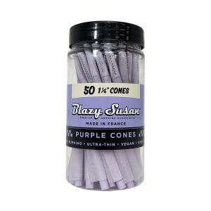 Purple 1-1/4" Cones 50ct
