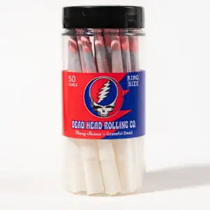 Grateful Dead Pre Rolled Cones Jar - King Size