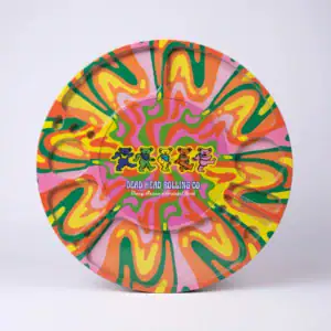 Grateful Dead Spinning Rolling Tray - Dancing Bears