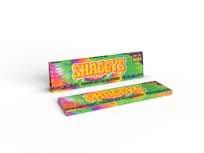 Shaggys King Size Wide Rice Papers