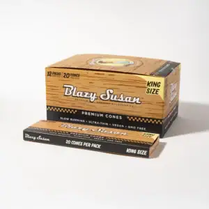 Unbleached Pre Rolled Cones | 20ct | Full Box