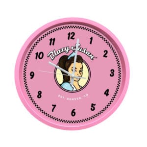 Blazy Susan Clock - Pink