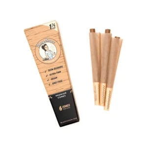 Unbleached Pre Rolled Cones | 6 Count