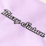 stash bag - purple - logo