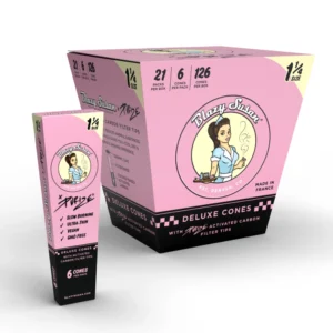 pre rolled cones with purize filters - pink - group