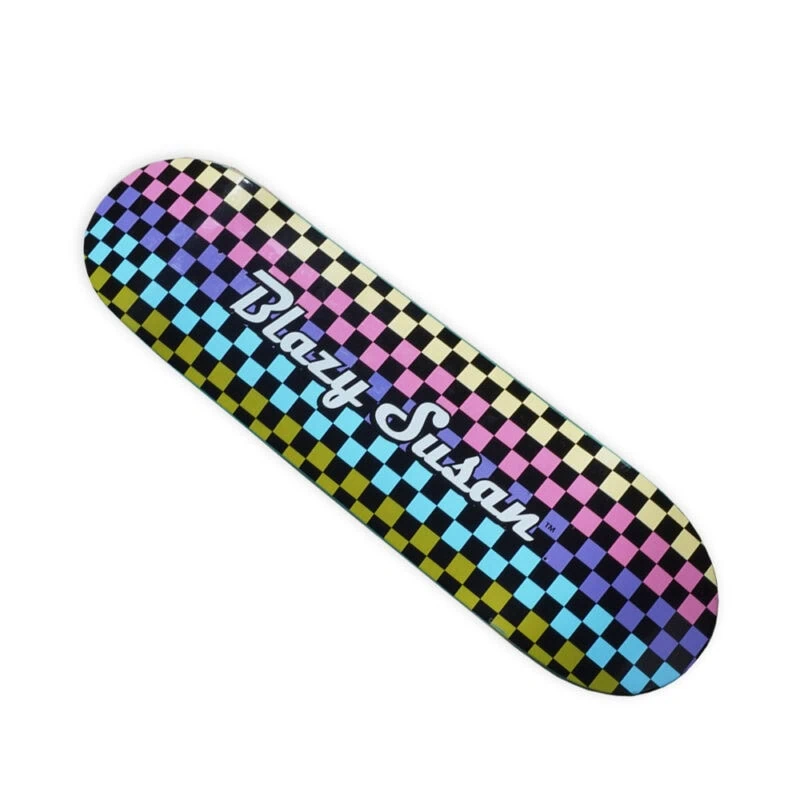 Checkers Skateboard Deck graphics