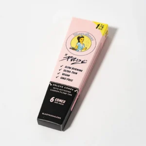 Pink Pre Rolled Cones with Purize Activated Carbon Filters