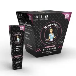Ultra Thin Rice Pre Rolled Cones