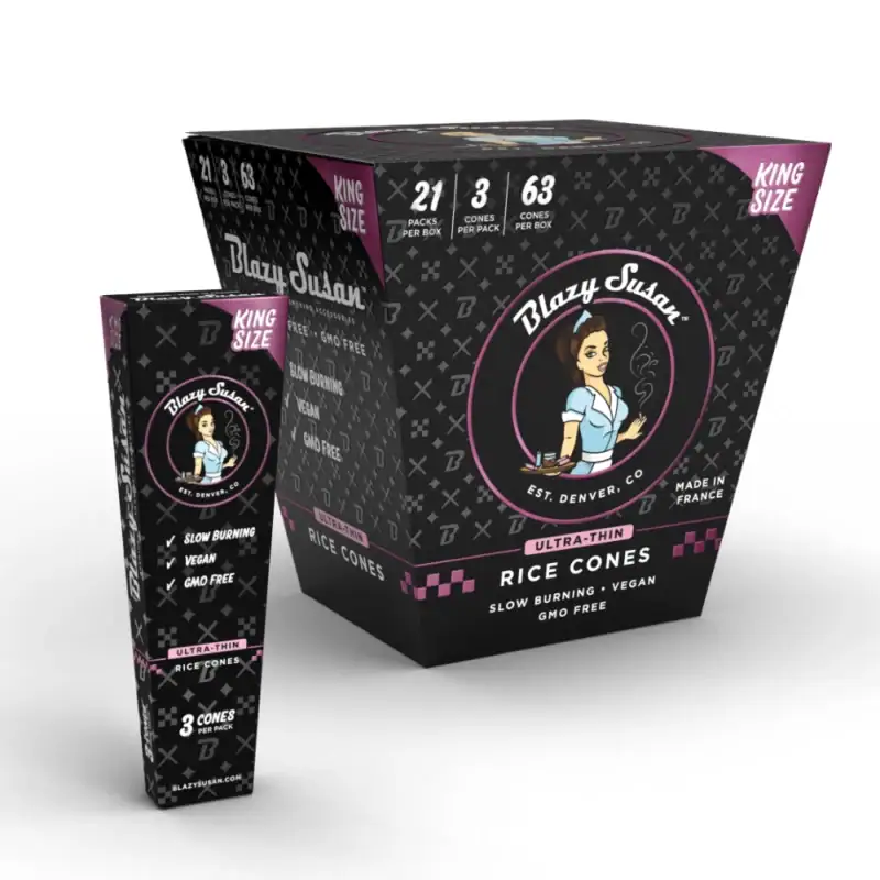 Ultra Thin Rice Pre Rolled Cones