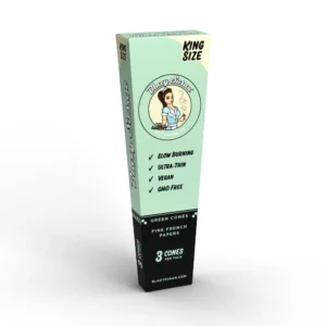 Green Pre Rolled Cones - King Size Single Package