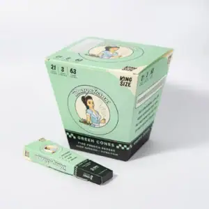 Green Pre Rolled Cones | Full Box