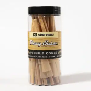 Unbleached Pre Rolled Cones Jar