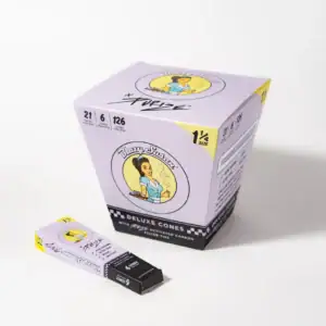 Purple Pre Rolled Cones with Purize Activated Carbon Filters | Full Box