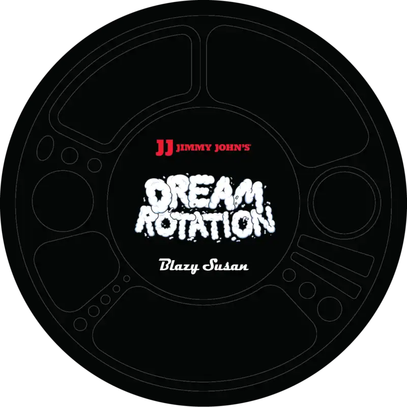Dream Rotation Tray Black