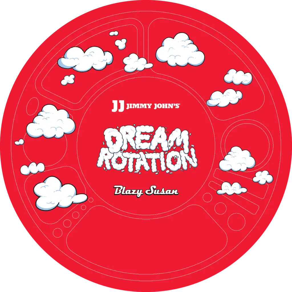 Dream Rotation Tray Red