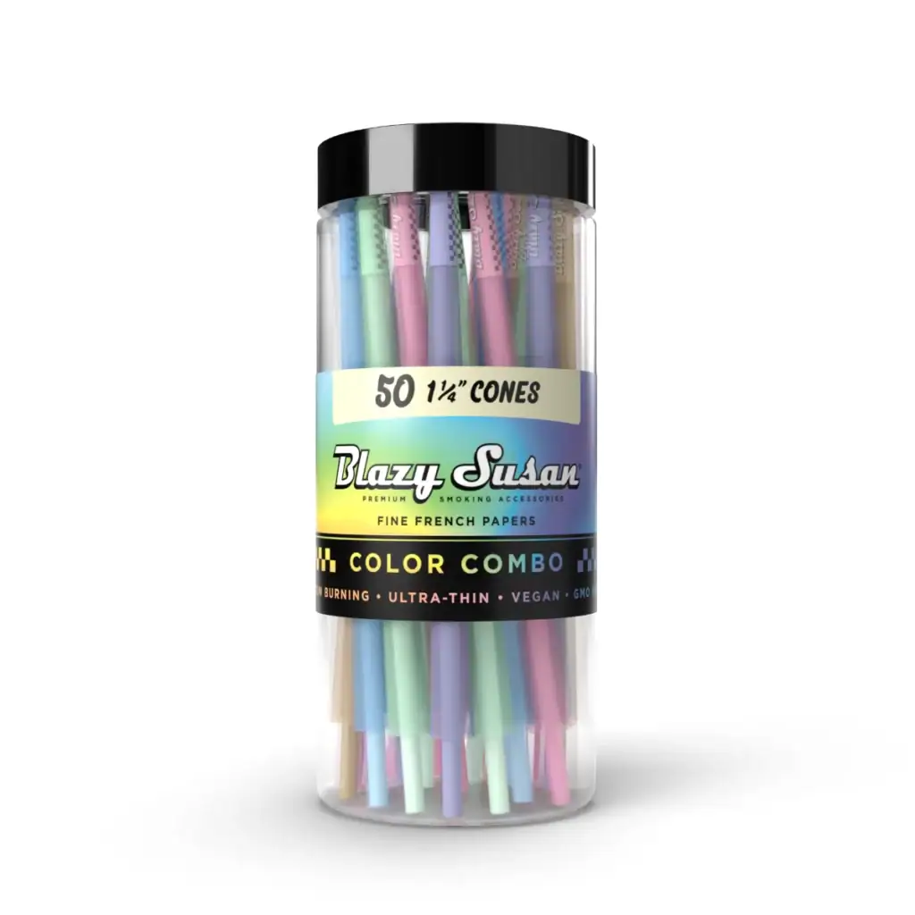 Pre Rolled Cones - Color Combo - 114 - jar