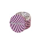 4-Piece Printed Grinder | Trippy Checkers